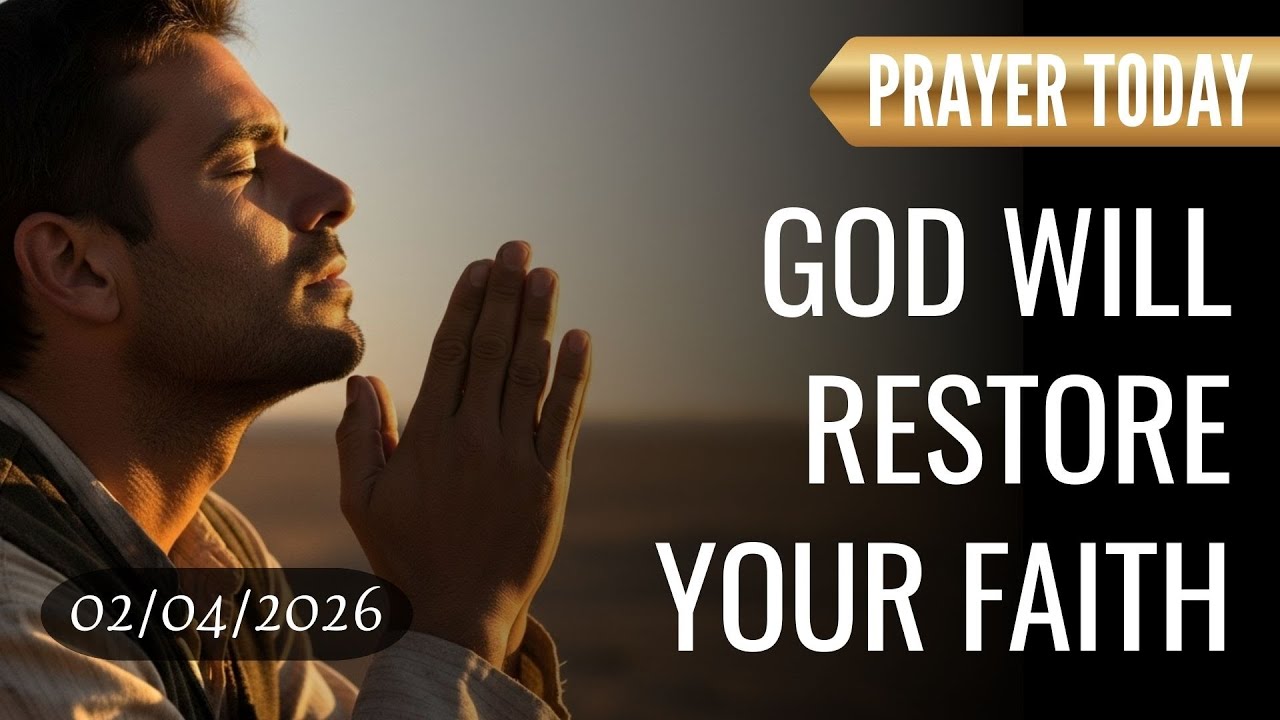 Powerful Wednesday Prayer for Strength and Renewal – God Will Restore Your Faith
