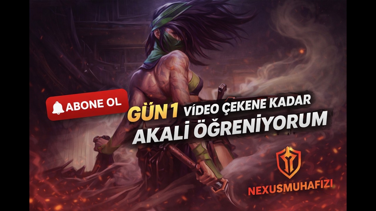 GÜN 1 🔥 ADRO İLE VİDEO ÇEKENE KADAR AKALİ ÖĞRENİYORUM! @Adro @adroyigit