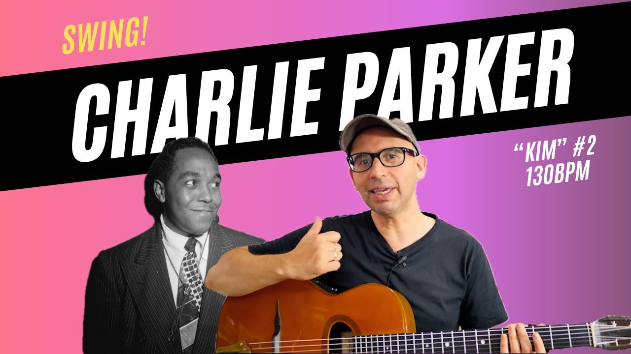 Charlie Parker – KIM a 130 BPM | Swing y articulación en guitarra (Bebop)