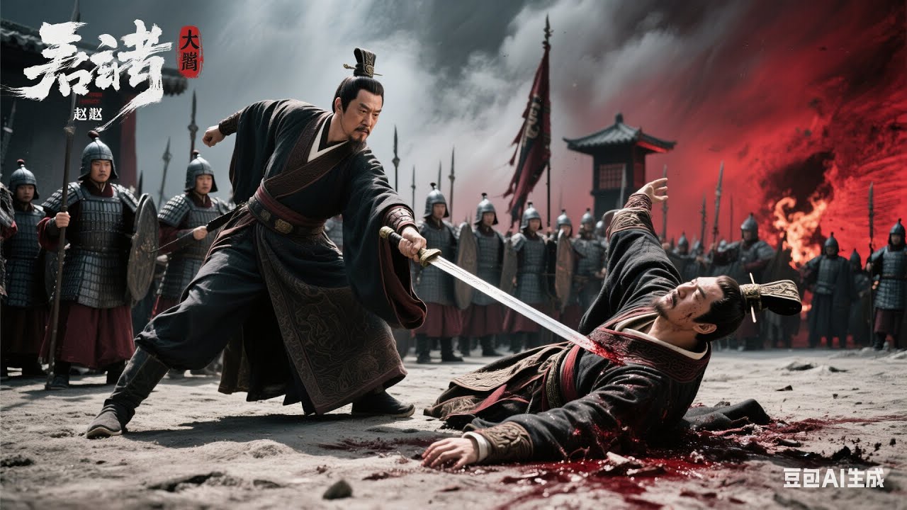 大秦臥底郭開與秦兵裏應外合，一劍斬殺趙佾，趙國走向滅亡！