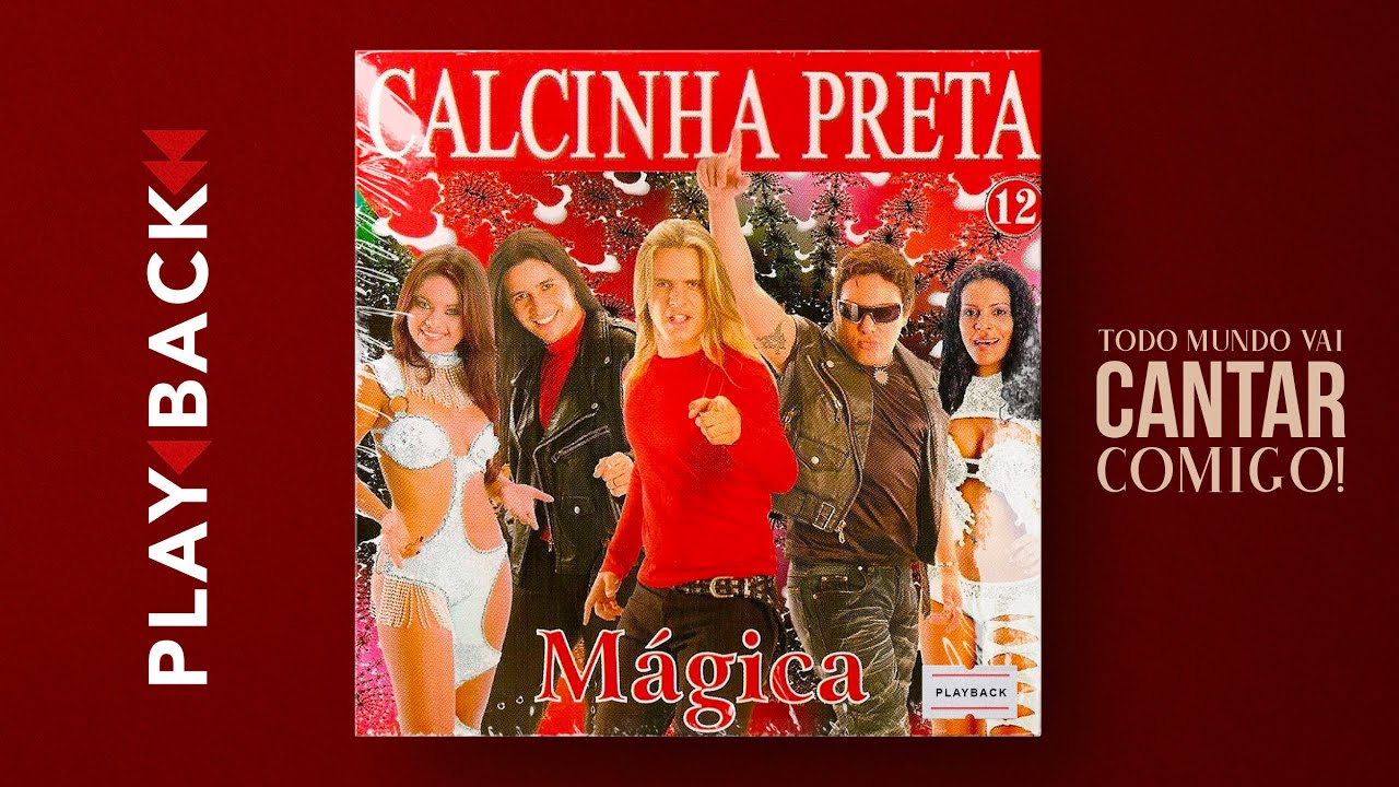 Manchete dos Jornais - CALCINHA PRETA - KARAOKÊ com Backing Vocals