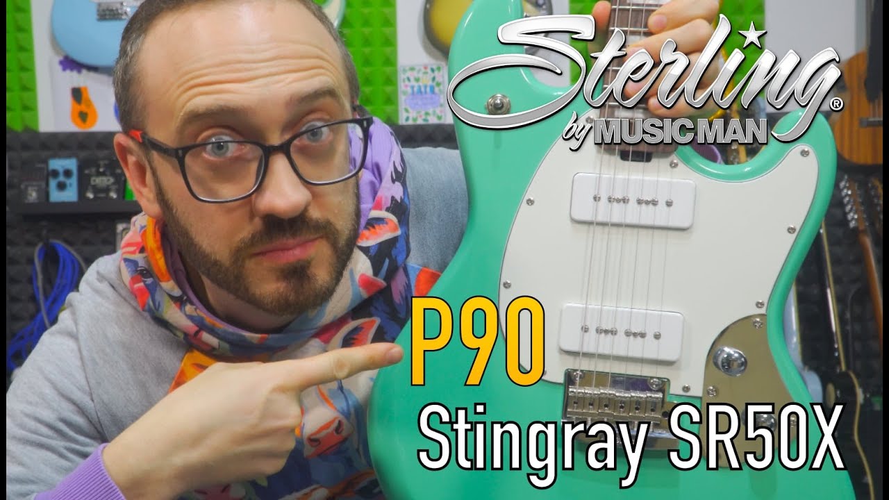 Sterling by Music Man Stingray SR50X czyli P90 z aktywnym układem!