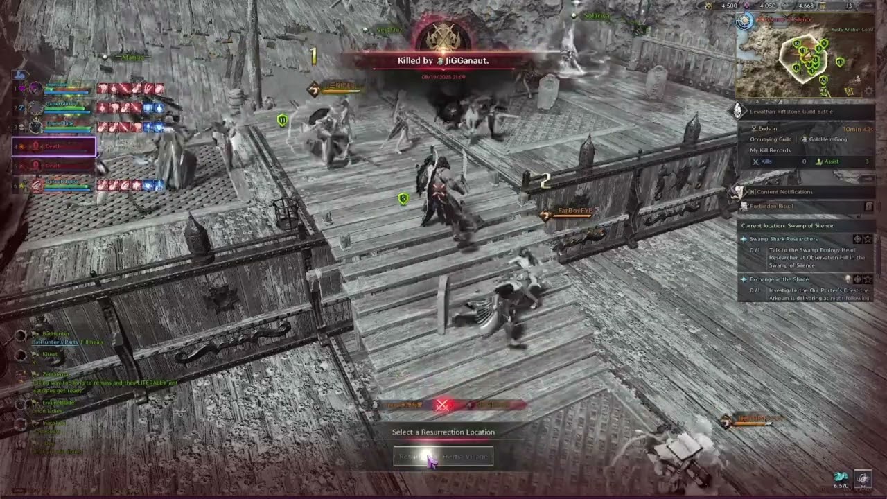Leviathan Riftstone vs GoldHelmGang