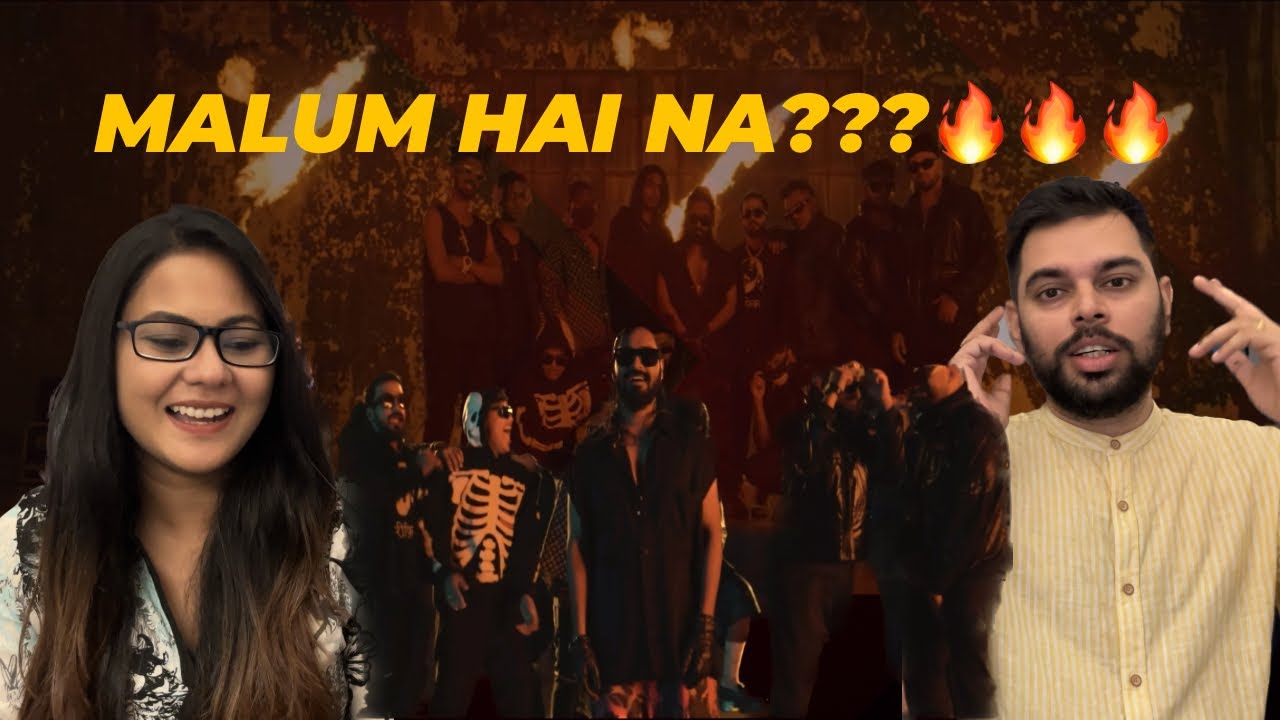 The Indian Hip Hop Cypher | EMIWAY BANTAI | MUSIC VIDEO REACTION | Anglo Bong Reacts