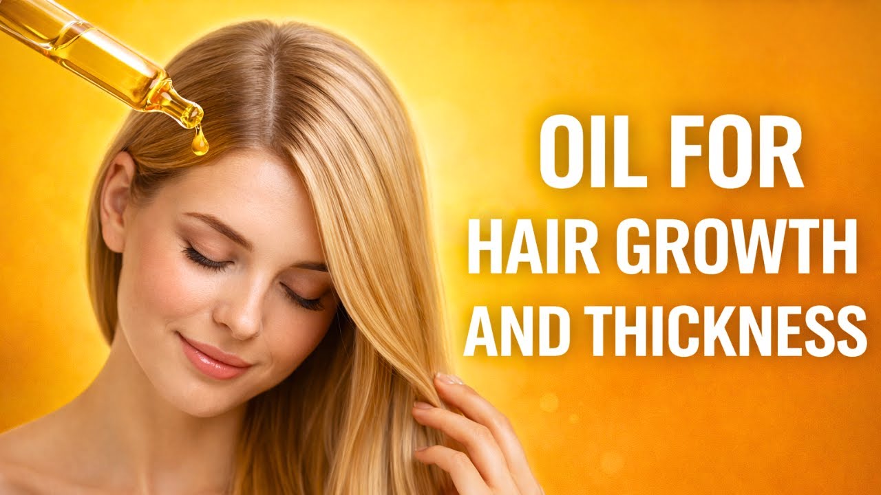 Oil for Hair Growth and Thickness | The Best Oils to Grow Thicker, Stronger Hair Naturally
