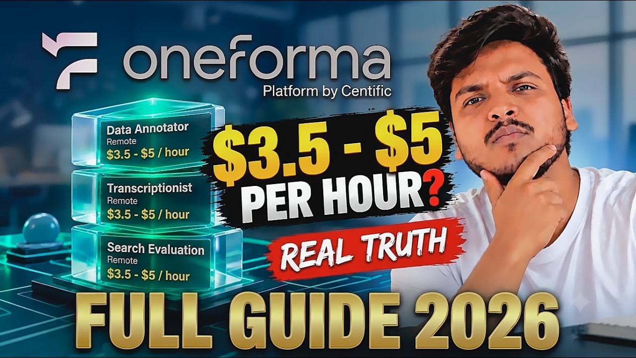 OneForma Se $3.5&ndash;$5/Hour? | Complete Guide & Real Truth 2026