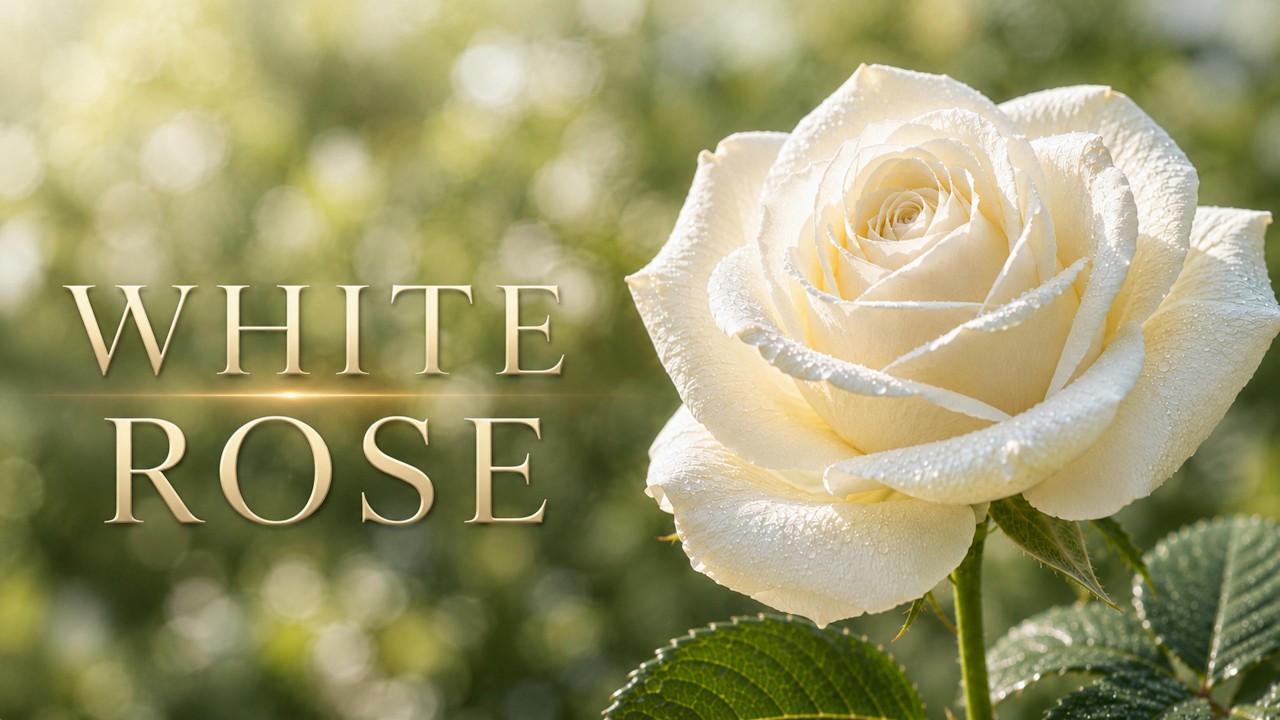 The Power of a White Rose: A Visual Journey into Serenity and Elegance