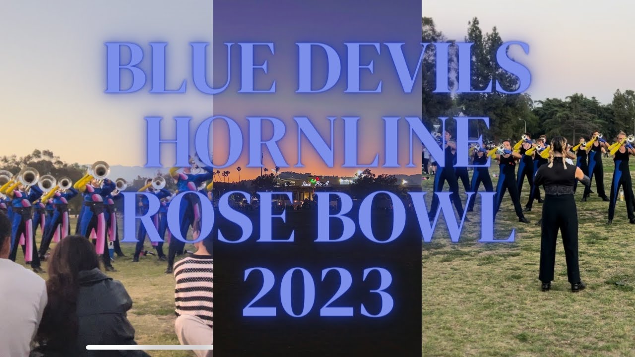 Blue Devils Hornline Rose Bowl 2023