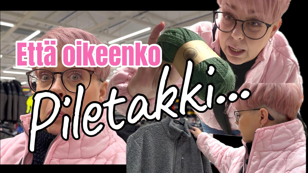 Krivat, lankaa ja piletakki ☀️