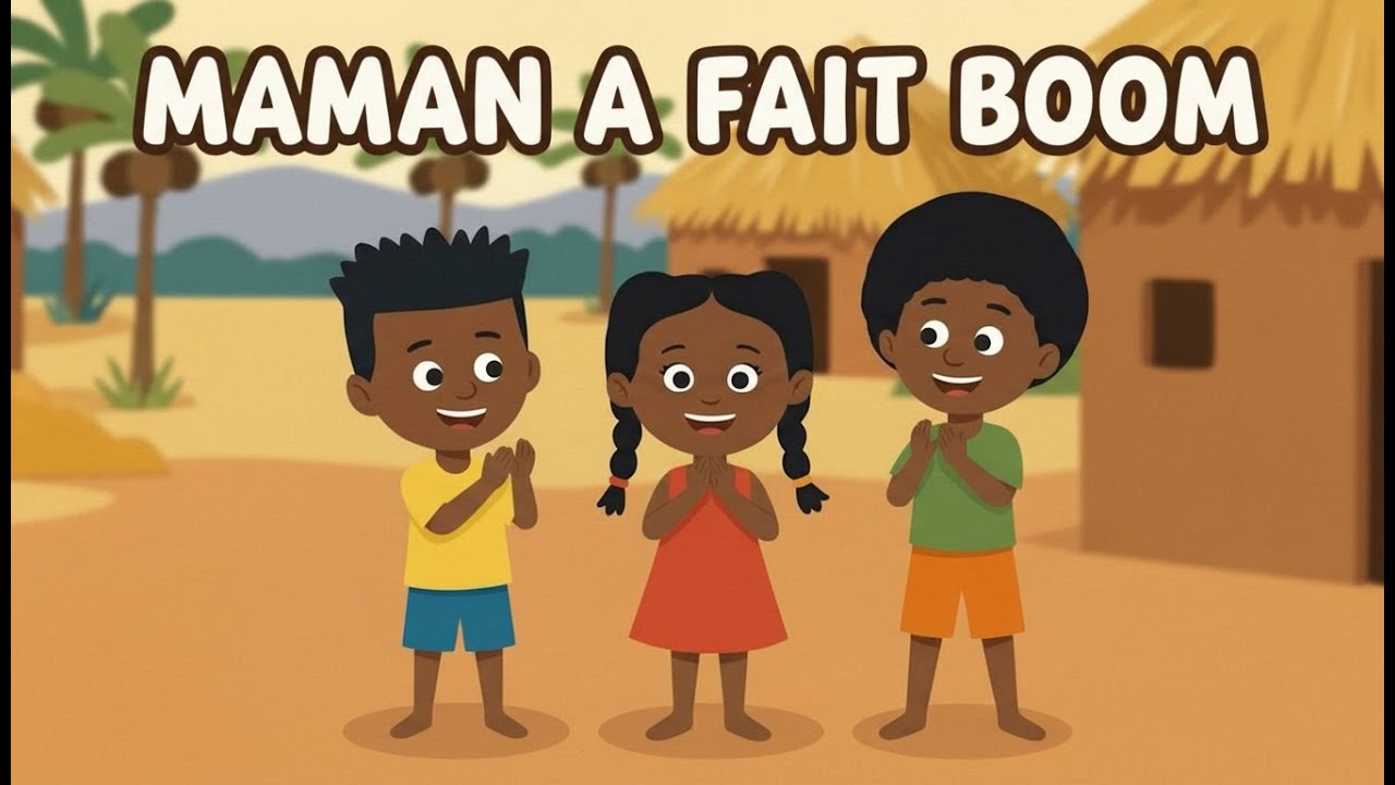 Maman a fait boom - Comptine africaine pour bébés | PlaySound Kids