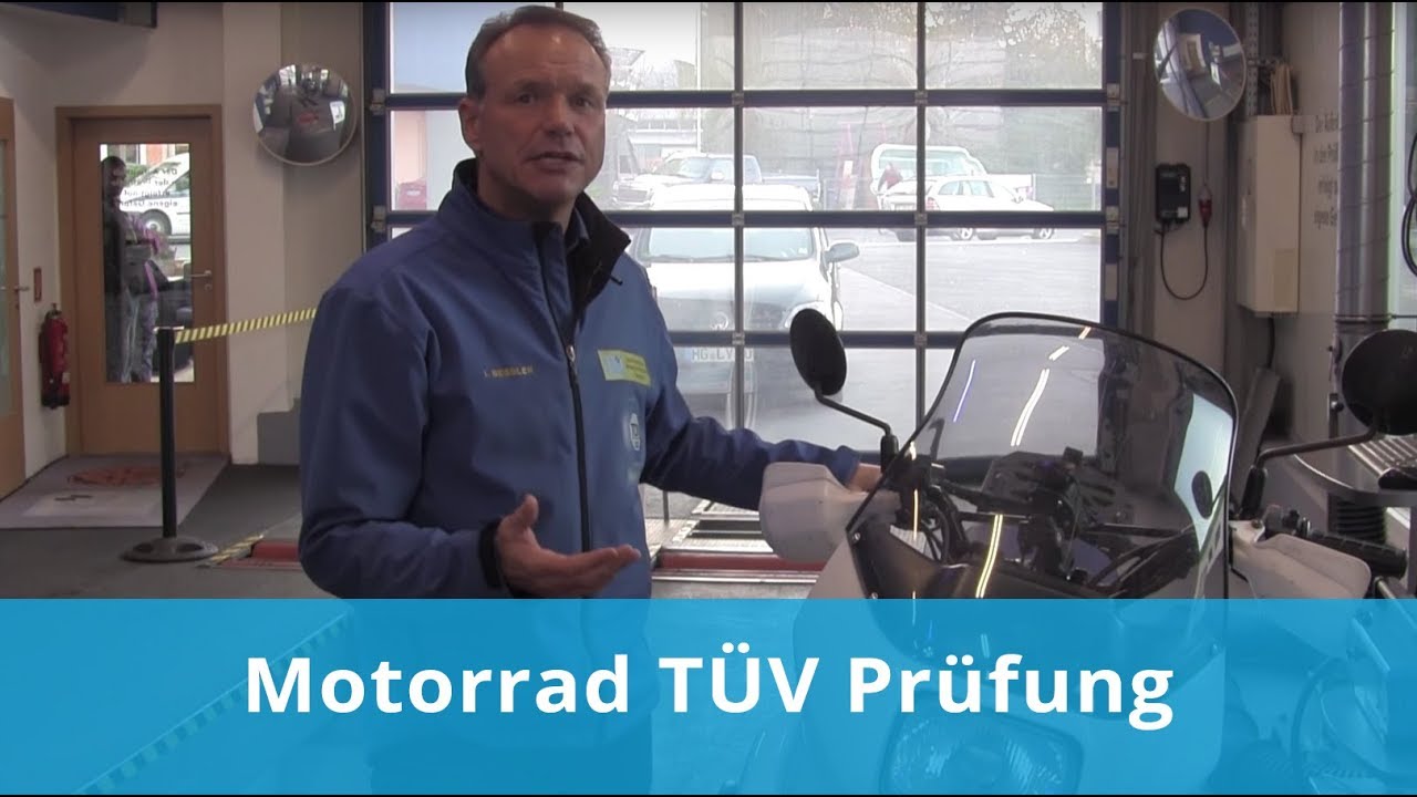 Motorrad TÜV Prüfung