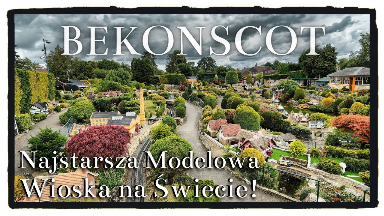 Bekonscot 🏡🚂 Najstarsza Modelowa Wioska na Świecie 🇬🇧 motocyklem R1200RT po UK 🏍