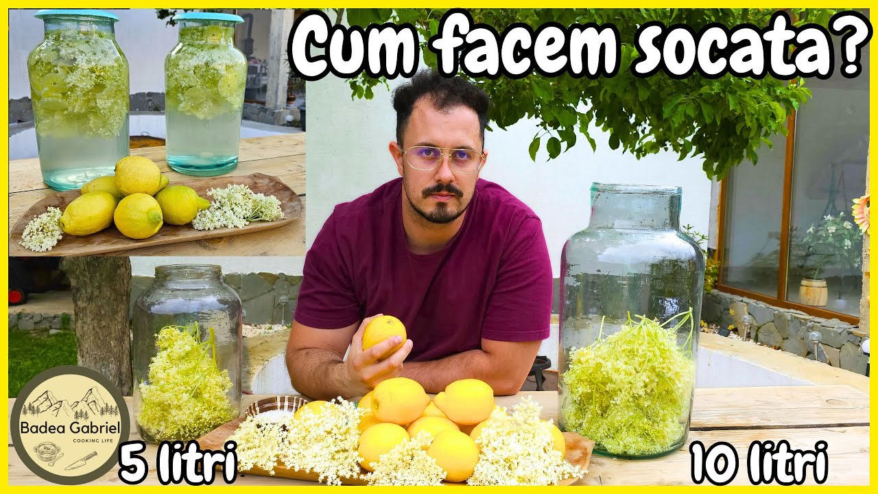 ДОМАШНЯЯ СОКАТА (сок бузины) С ЛИМОНОМ - Рецепт сокаты в кастрюлях 5 и 10 литров