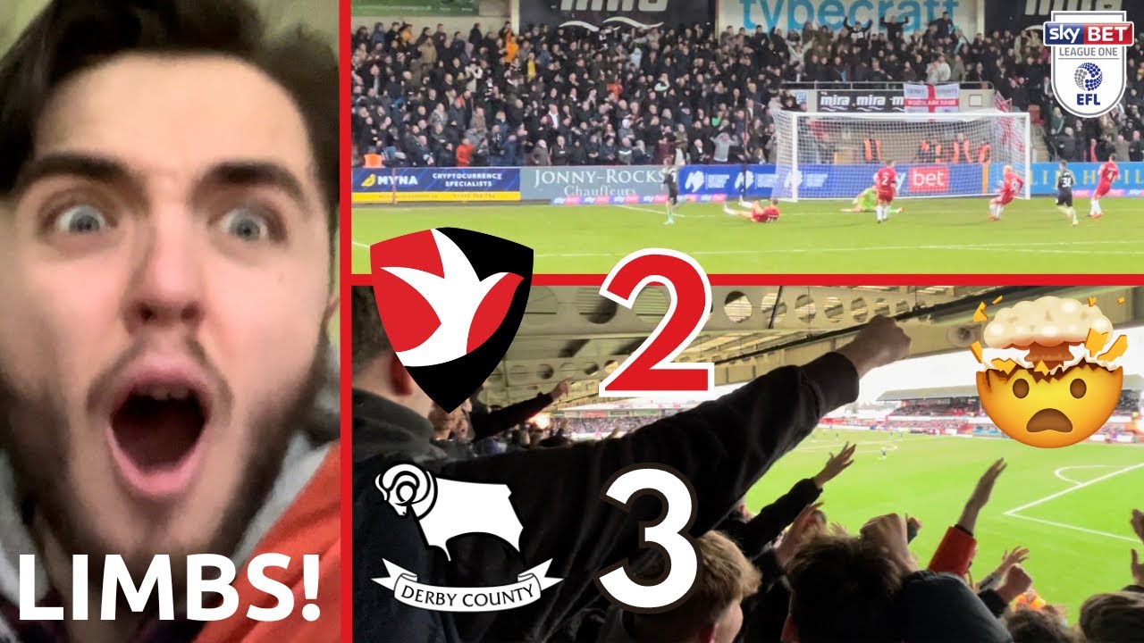 AWAY SCENES as BIRD’S SCREAMER wins 5 GOAL THRILLER || Cheltenham 2-3 Derby County Matchday Vlog