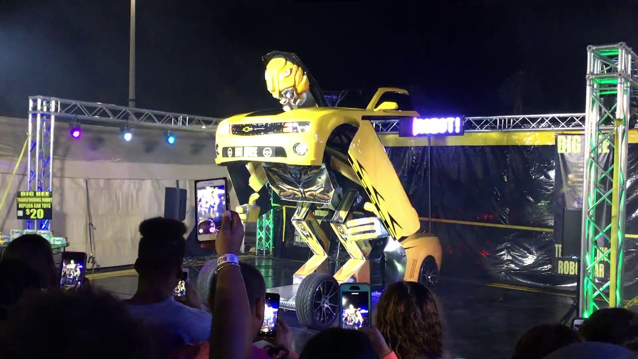 Broward County Fair (2019) Big Bee the Transforming Robot Car!