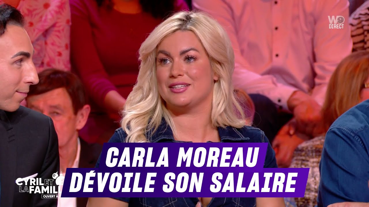 Carla Moreau d&eacute;voile son salaire fou | TBT9