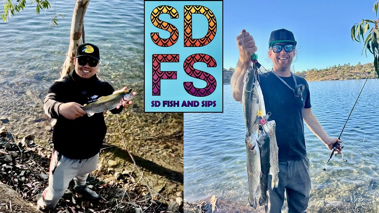 Sight Fishing Trout Lake Jennings San Diego Mount Miguel High School Fishing Club January 2025 SDFS