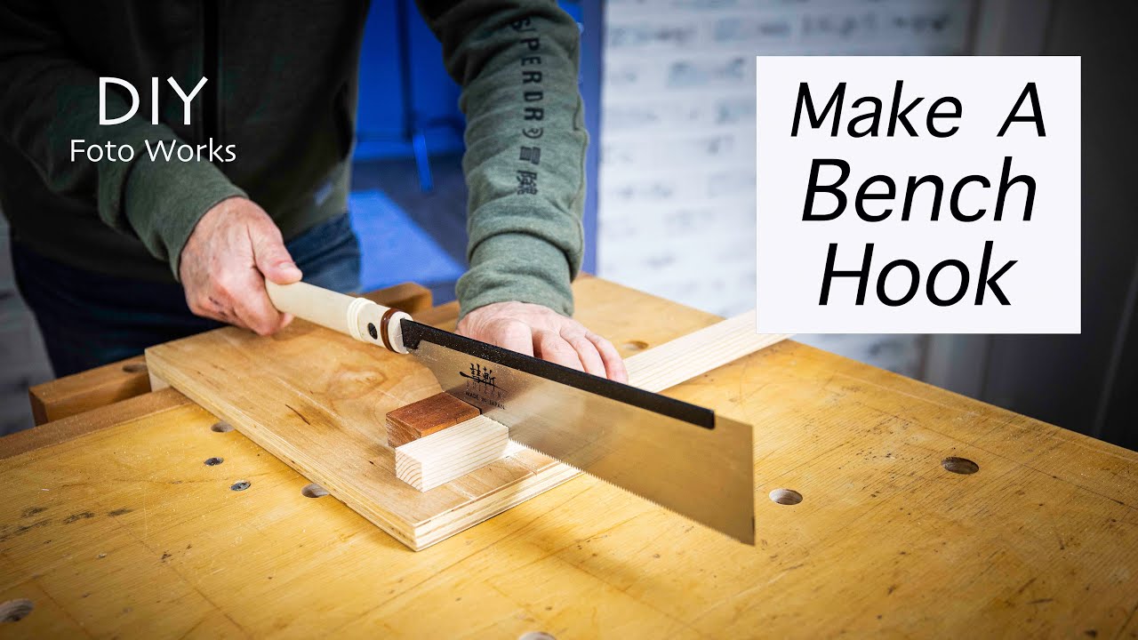 Make A Bench Hook!  DIY I 4K