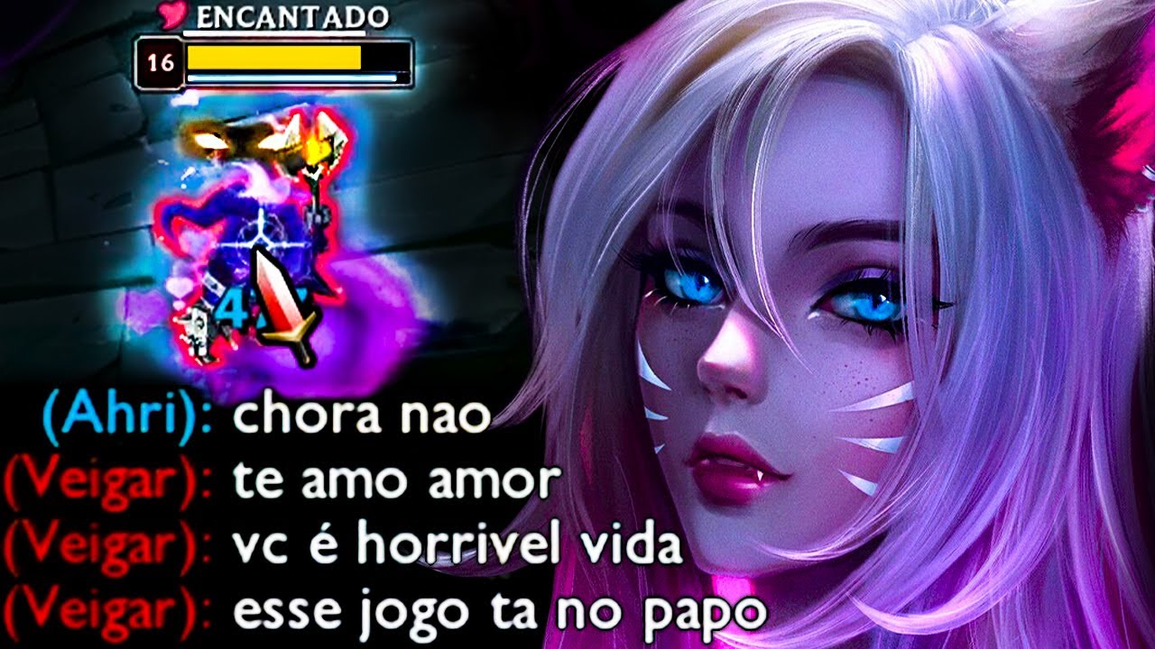 ESSE JOGO TÁ NO PAPO KKKKKK TÁ BOM VEIGAR CONTINUA DIGITANDO AÍ | A-Z AHRI