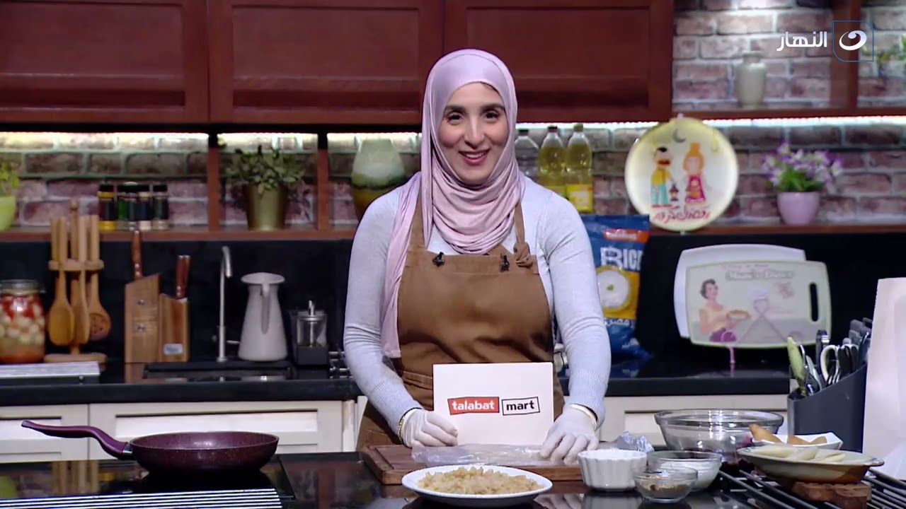 أكلة بيتي | 18 رمضان 2025 - طاجن مكرونة بالسجق وسمبوسك بالحلويات الشرقية