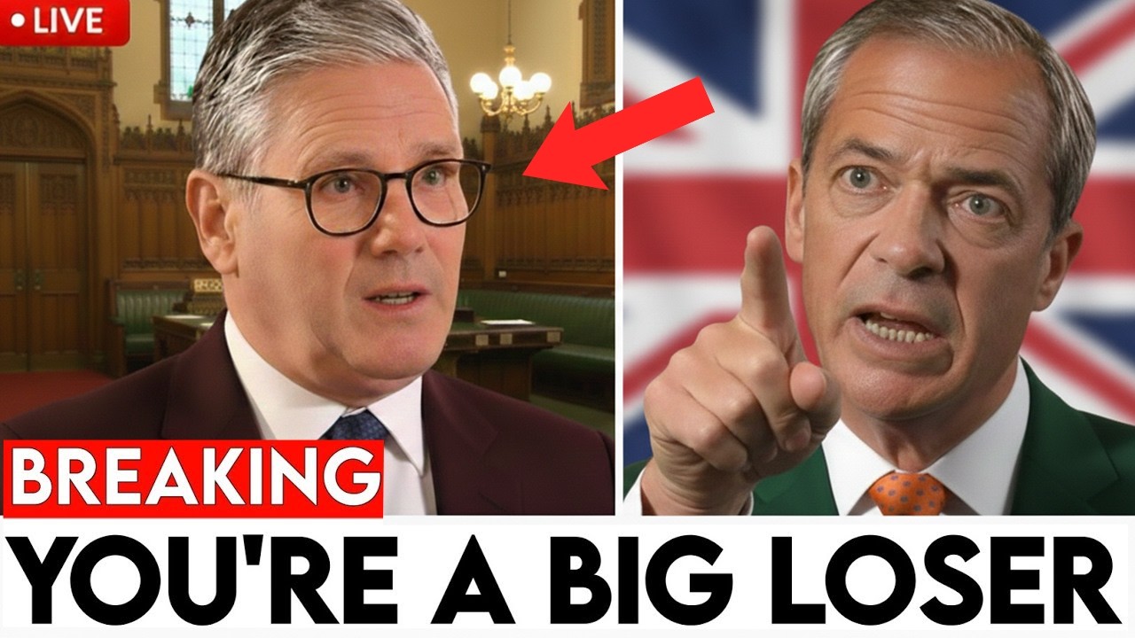 1 MIN AGO Nigel Farage ATTACKS Starmer on Air &mdash; Party in PANIC!