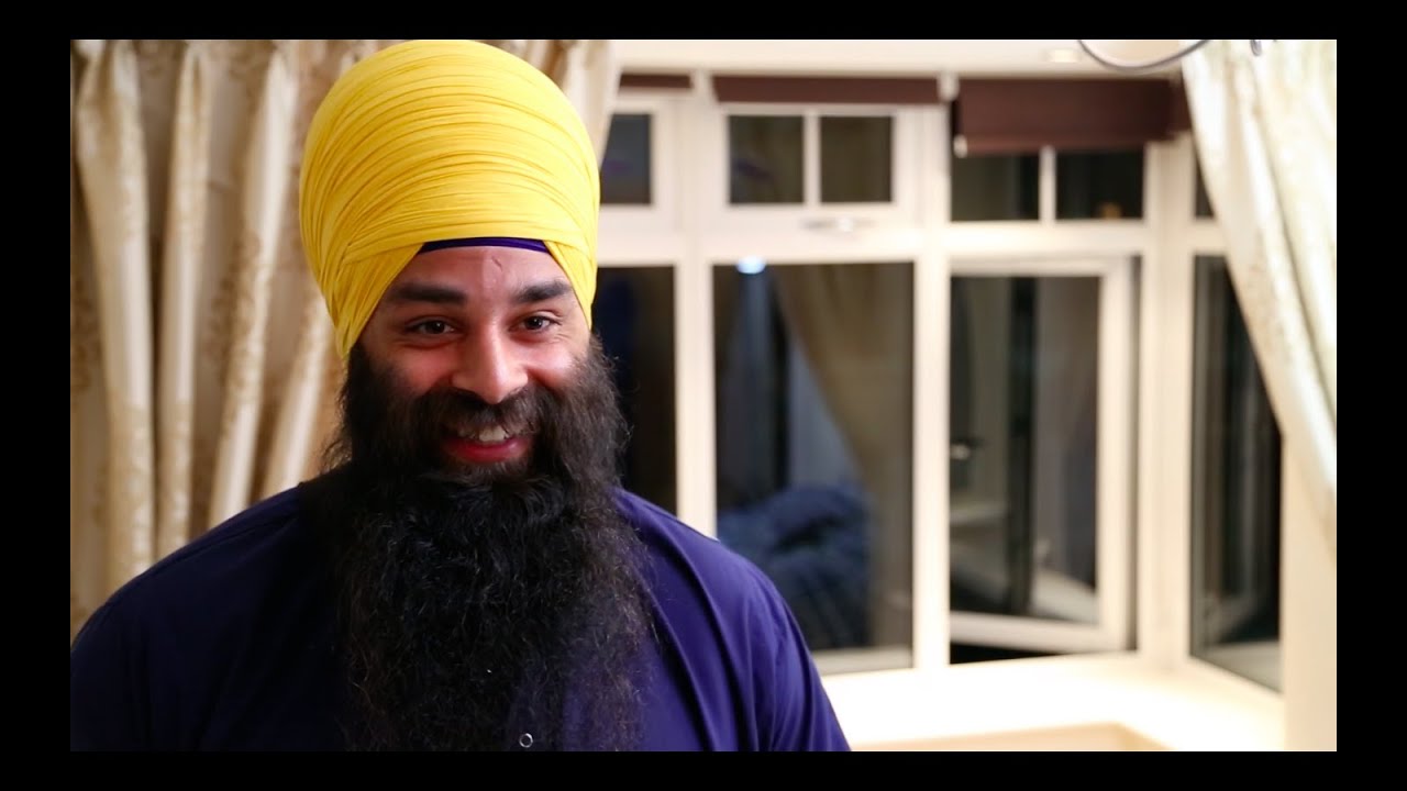 How to tie a Dumalla | BEST TURBAN TUTORIAL [ENG SUB] | Sikh-Verband Deutschland | HD |