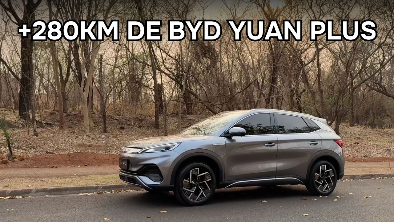 Viagem de Byd Yuan PLUS ao lançamento do Byd Yuan PRO - 280km até o Haras Tuiuti - SP
