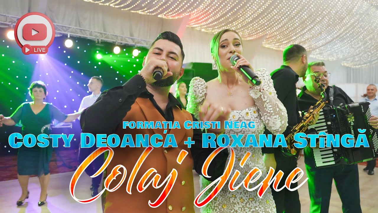 @CostyDeoanca, @RoxanaStingaOficial și formația @CristiNeag - Colaj JIENE - Nuntă Hotel Rusu