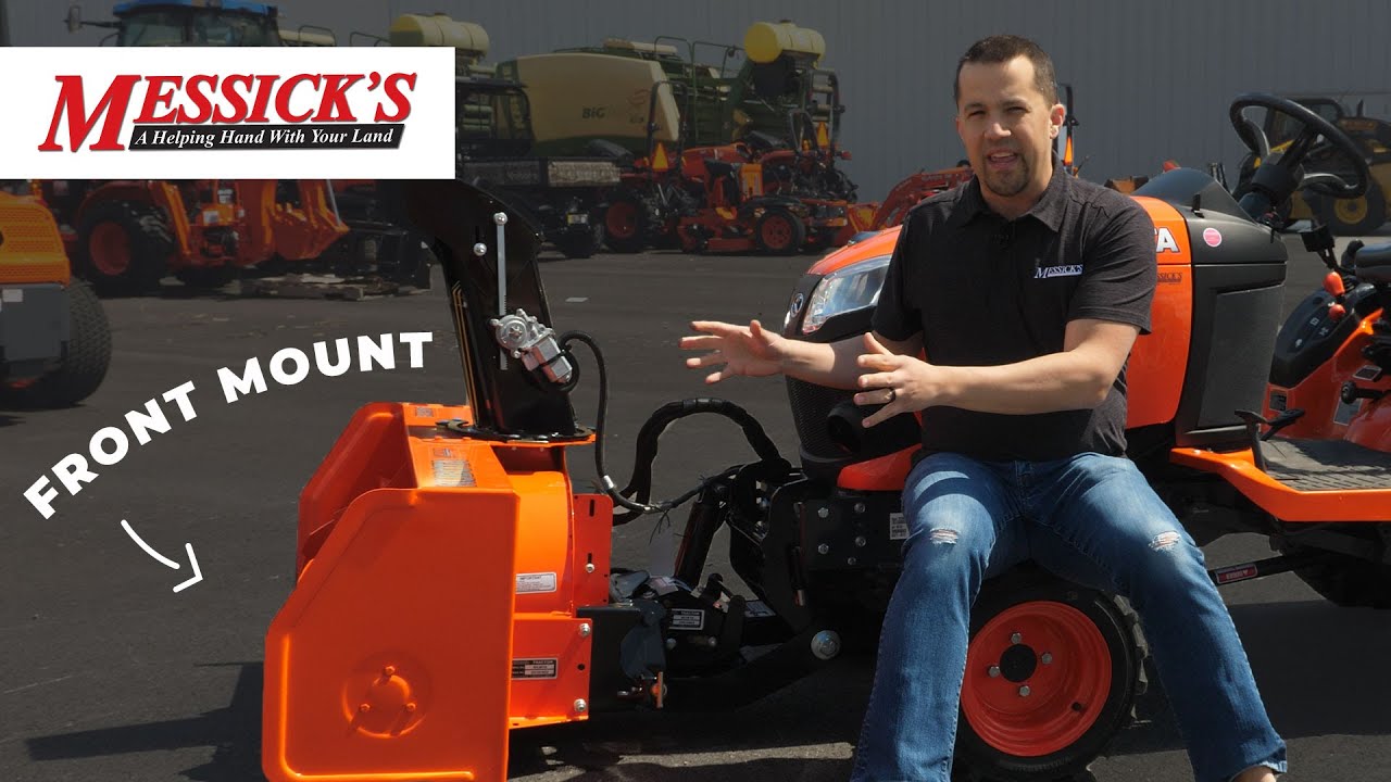 Front Mounted Quick Hitch Attachments for Kubota BX