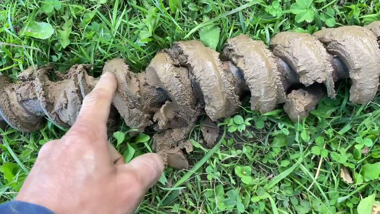 Углубление колодца на 14 колец 