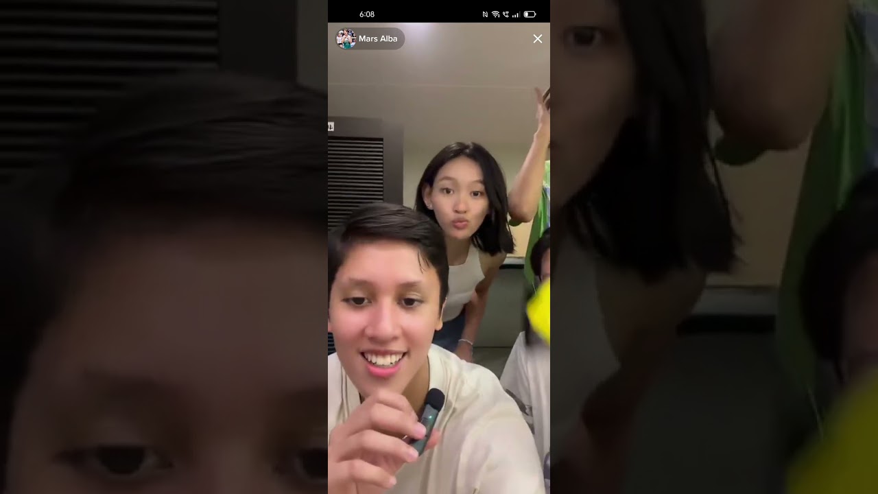 Mars Alba Tiktok Live with Dlsuwvb