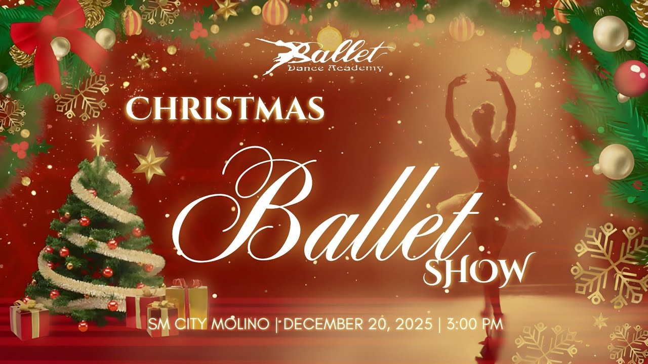 BDA Christmas Ballet Show 2025 at SM Molino (Full show)