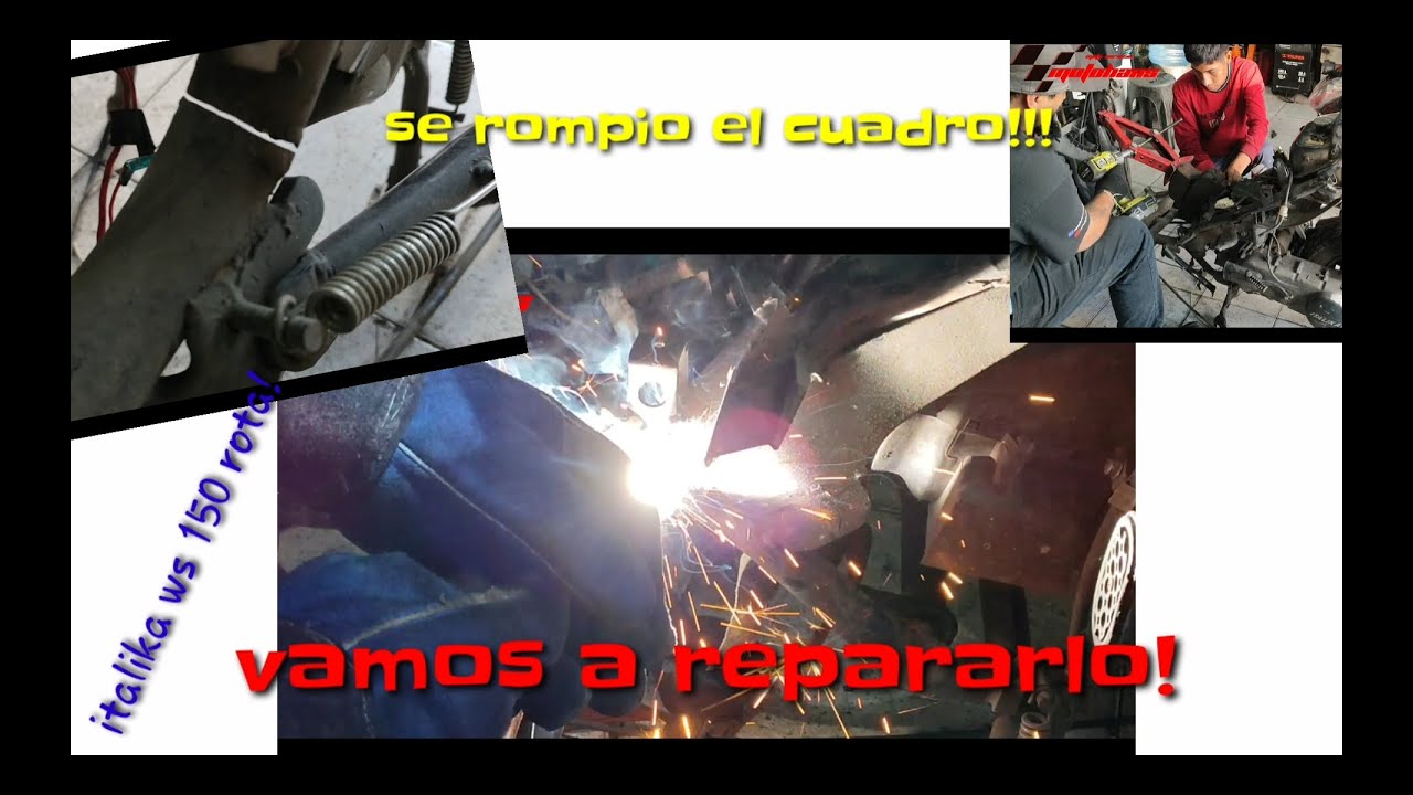 ITALIKA WS 150 //cuadro roto