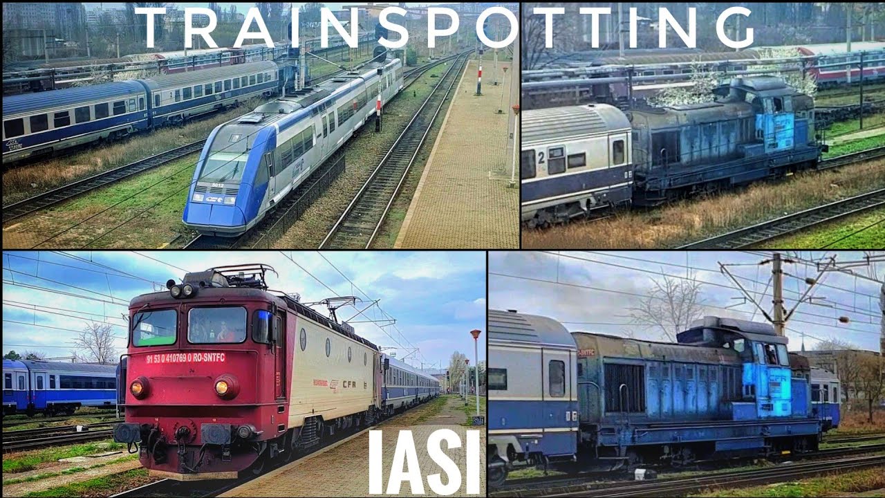 Short trainspotting session in Iaşi | 2.04.2022