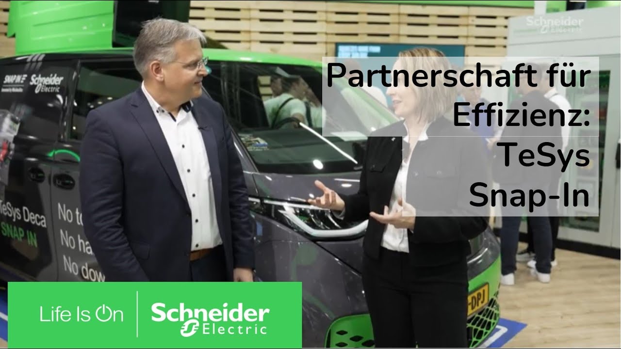 Partnerschaft für Effizienz: TeSys SNAP IN | Schneider Electric