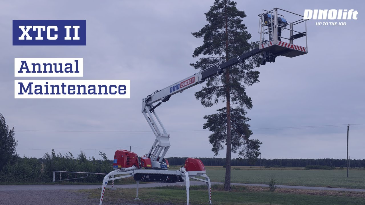 DINO XTC II Series: Annual Maintenance