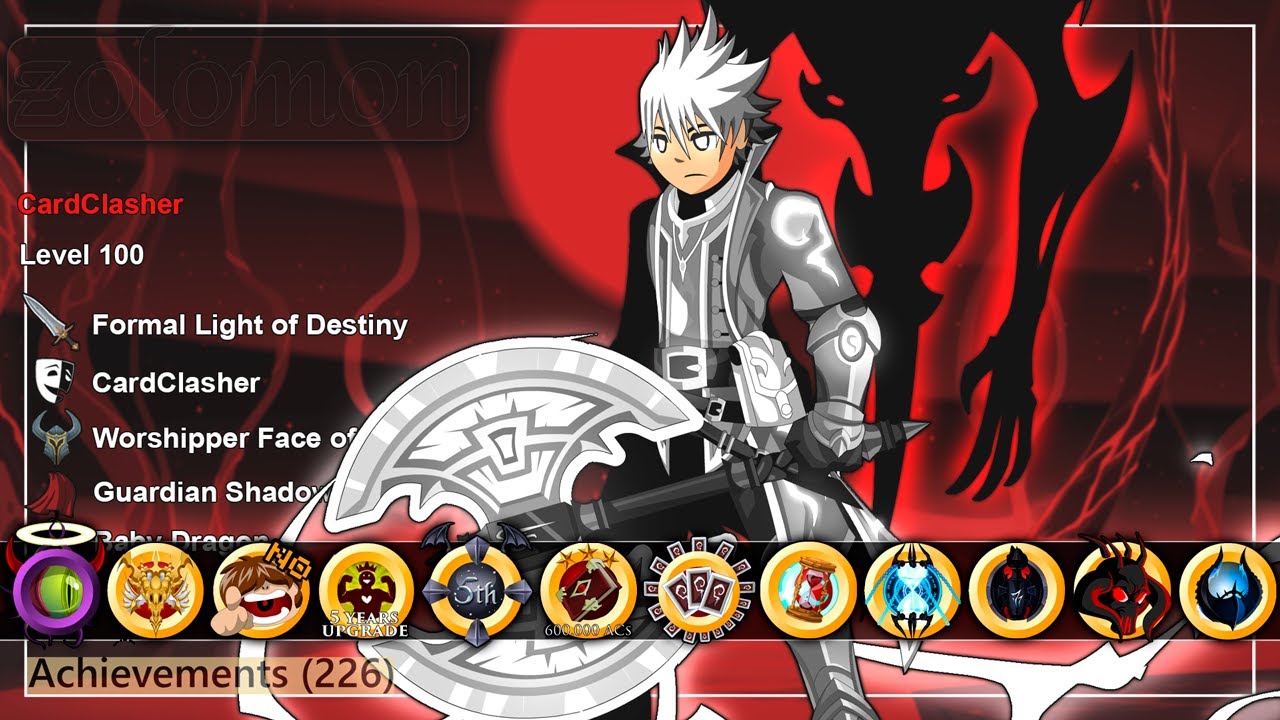 [AQW] 2011 Super-Rare Account with CardClasher 💎🔥 (Showcase) ❌
