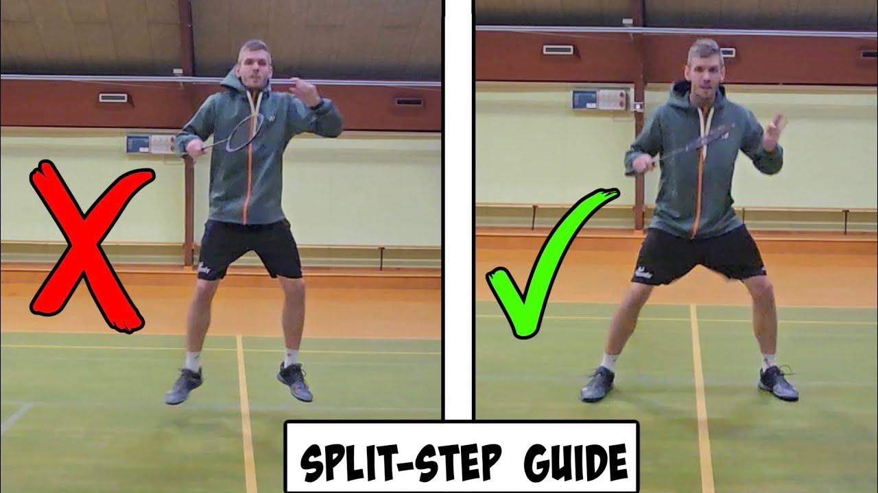 Badminton Footwork: How To Split Step – DOs and DON'Ts