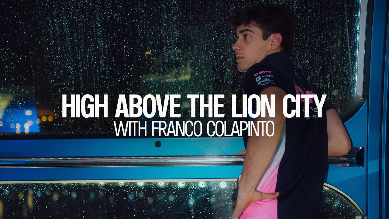 High Above the Lion City - Franco Colapinto tours the Singapore Flyer 🇸🇬
