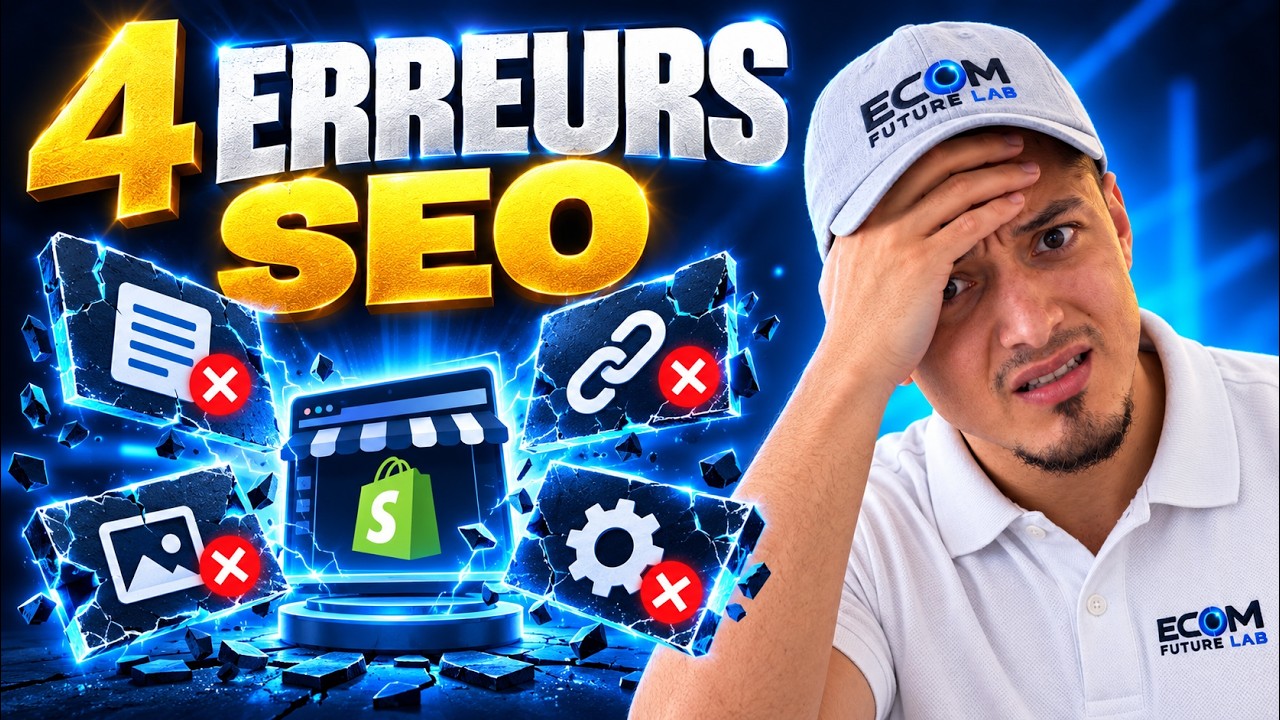 Top 4 Erreurs SEO E-Commerce à Éviter (IA)