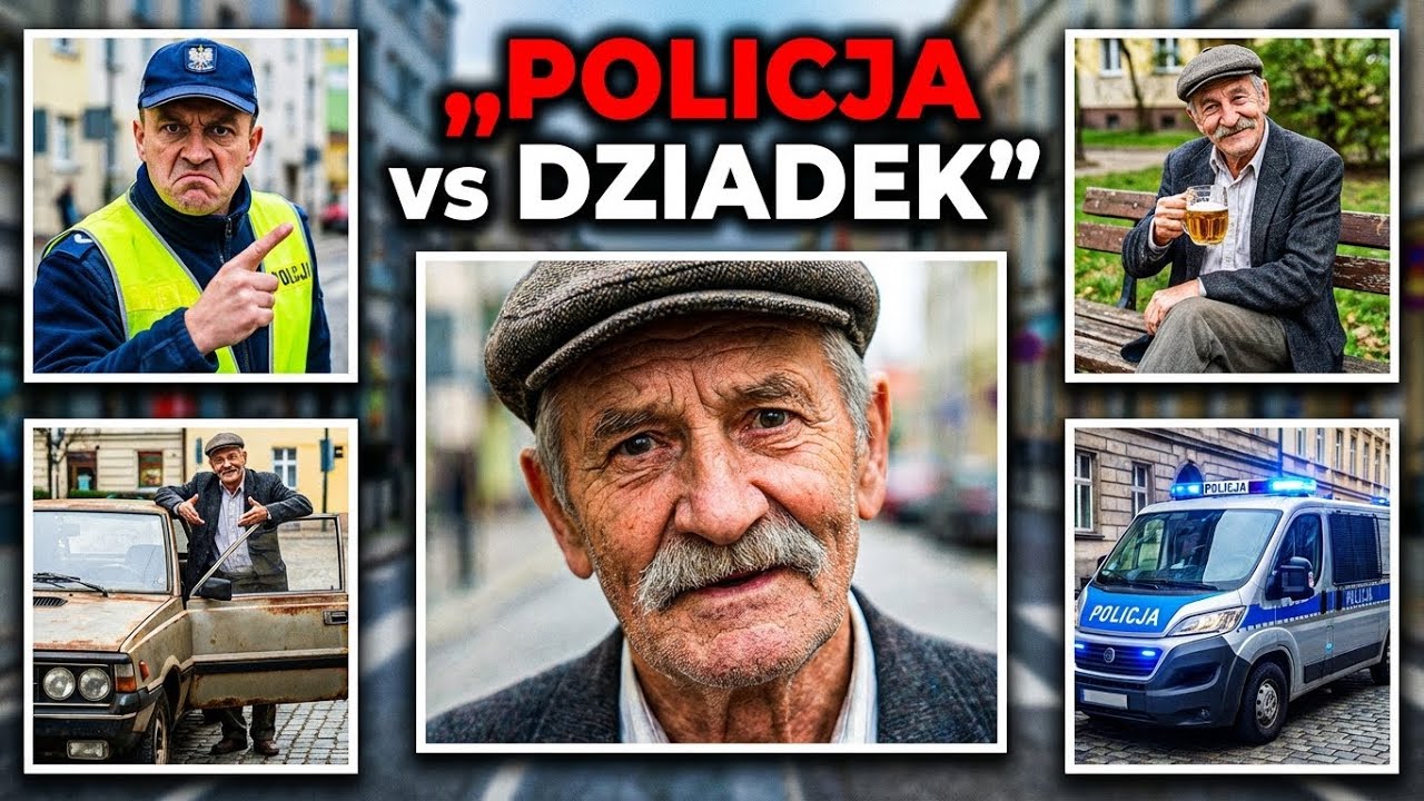 DZIADek kontra POLICJA #śmieszne