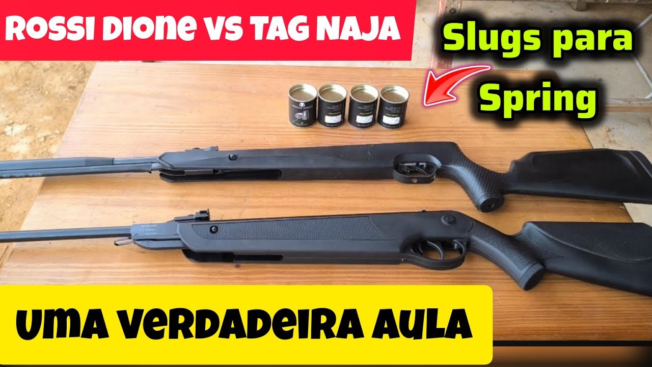 Não basta saber atirar: Dione vs Naja - Saiba fazer a escolha do chumbo