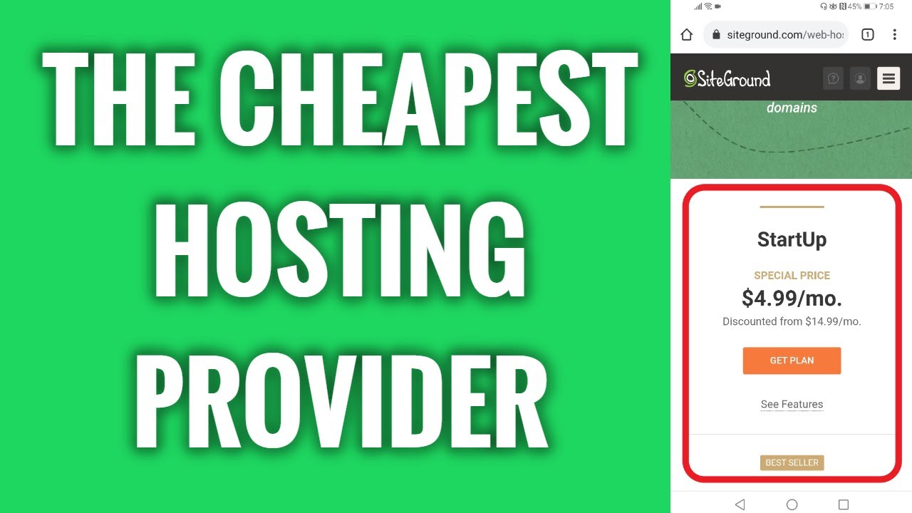 What Is The Cheapest Hosting Provider