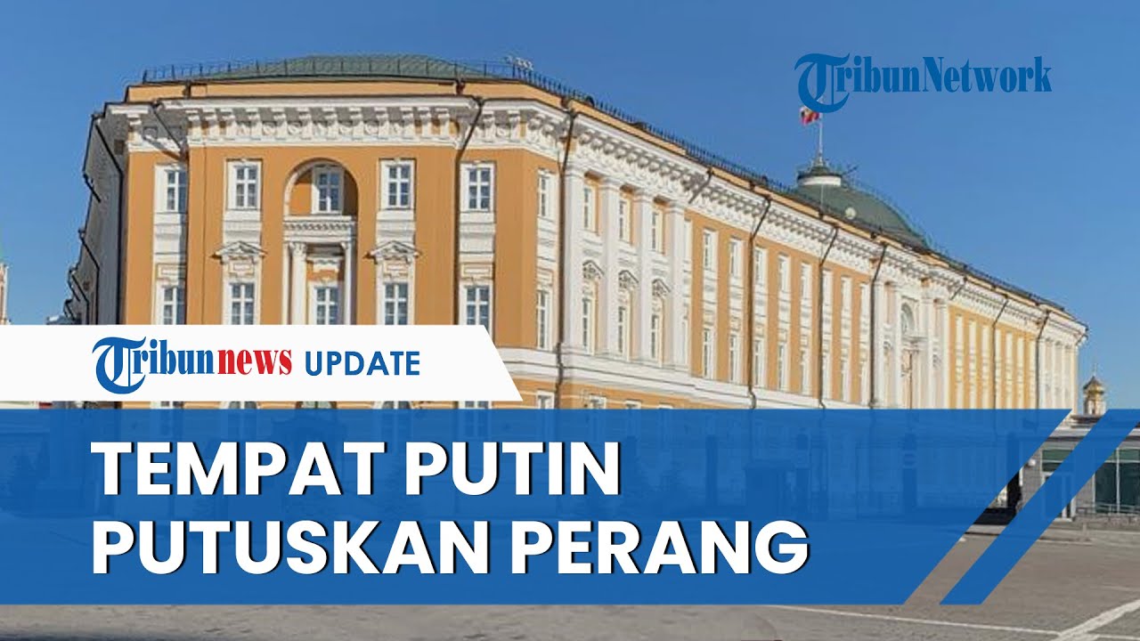 Senat Palace, Tempat Vladimir Putin Putuskan Perang Rusia Vs Ukraina yang Sudah 2 Tahun Berlalu