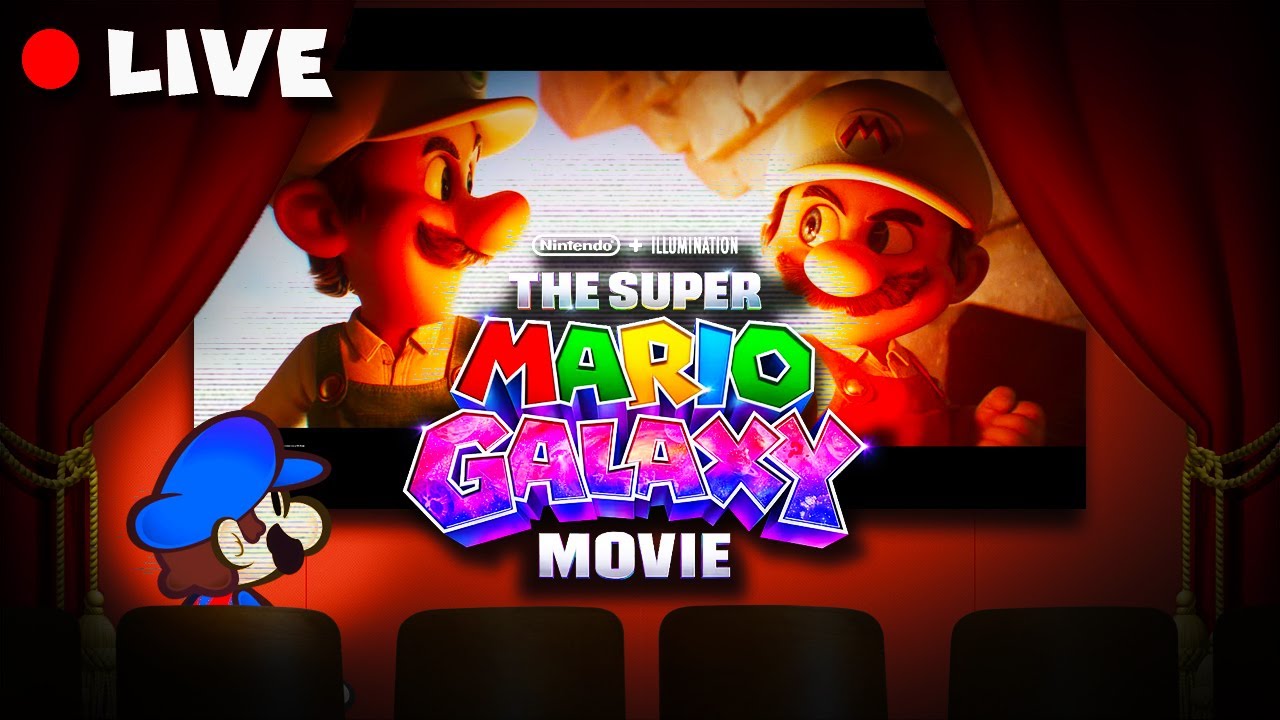 Un nouveau trailer pour le film MARIO GALAXY !!! Réaction en live !