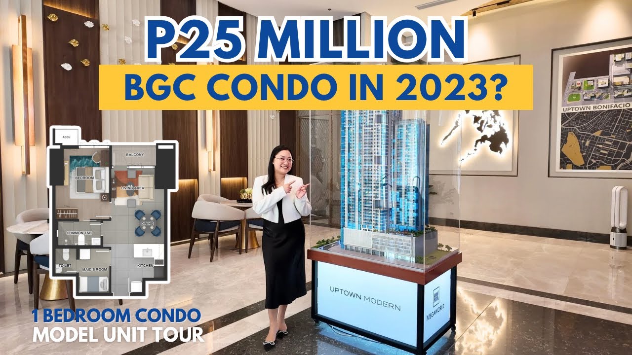 ₱25M for a BGC Condo in 2031? | Uptown Modern Preselling Tour 🏙️🇵🇭✨