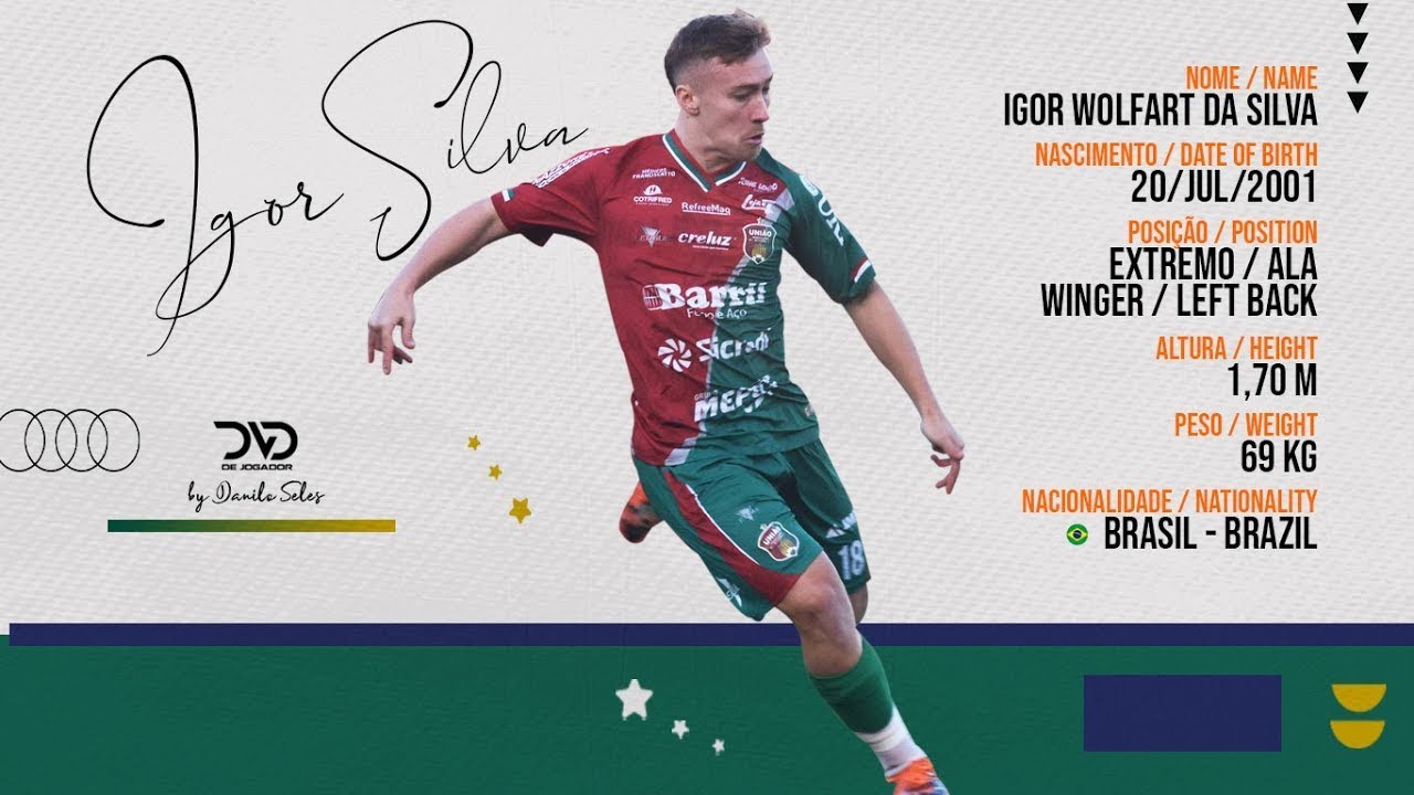 IGOR SILVA - WINGER / LEFT BACK - SEASON 2025 | DVD DE JOGADOR OFICIAL