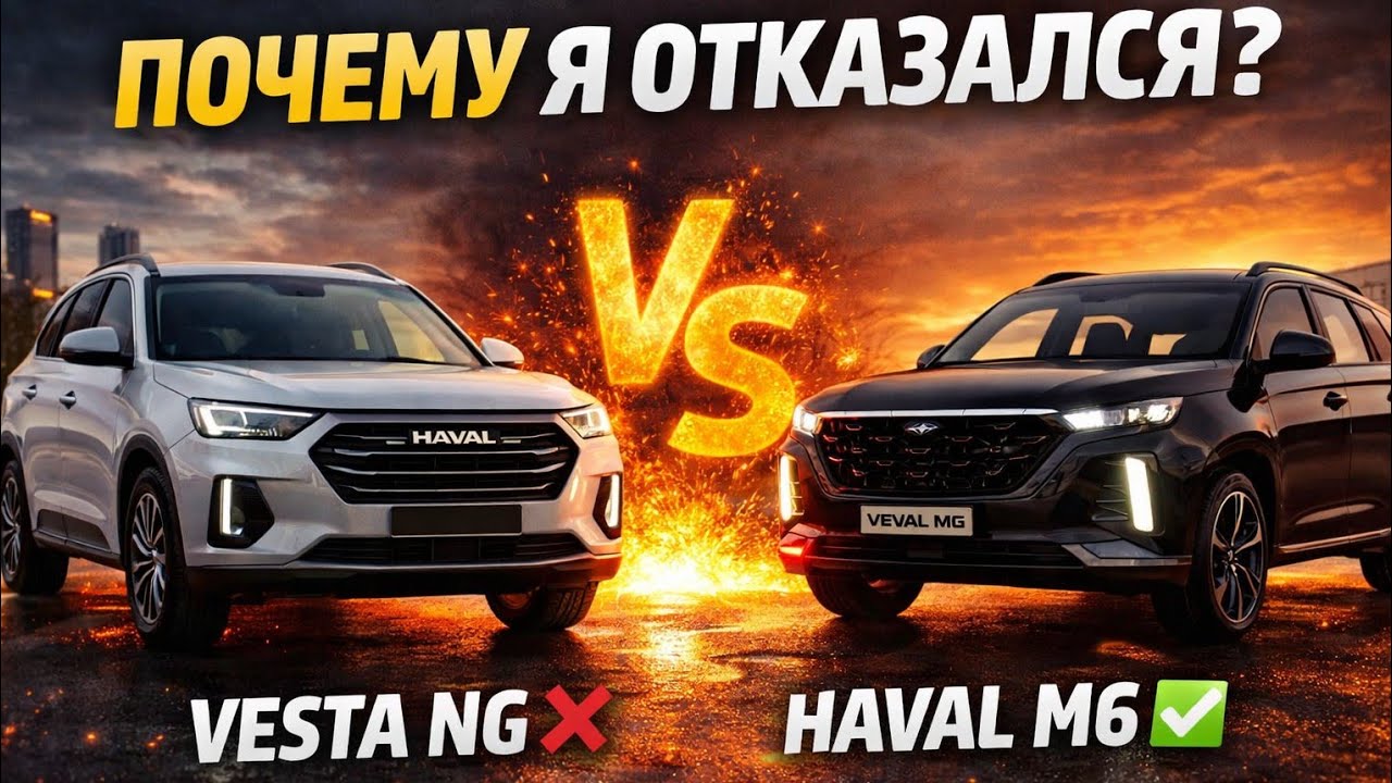 Почему я отказался от новой Vesta и выбрал Haval M6