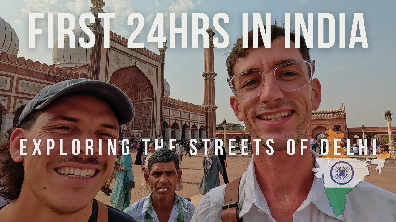 🇮🇳 My First 24hrs in India &mdash; Chaos, Culture & Chandni Chowk! | Exploring The Streets of Delhi