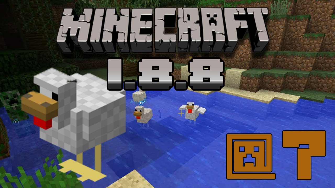 Minecraft 1.8.8 #7 - Полностью автоматическая ферма куриц